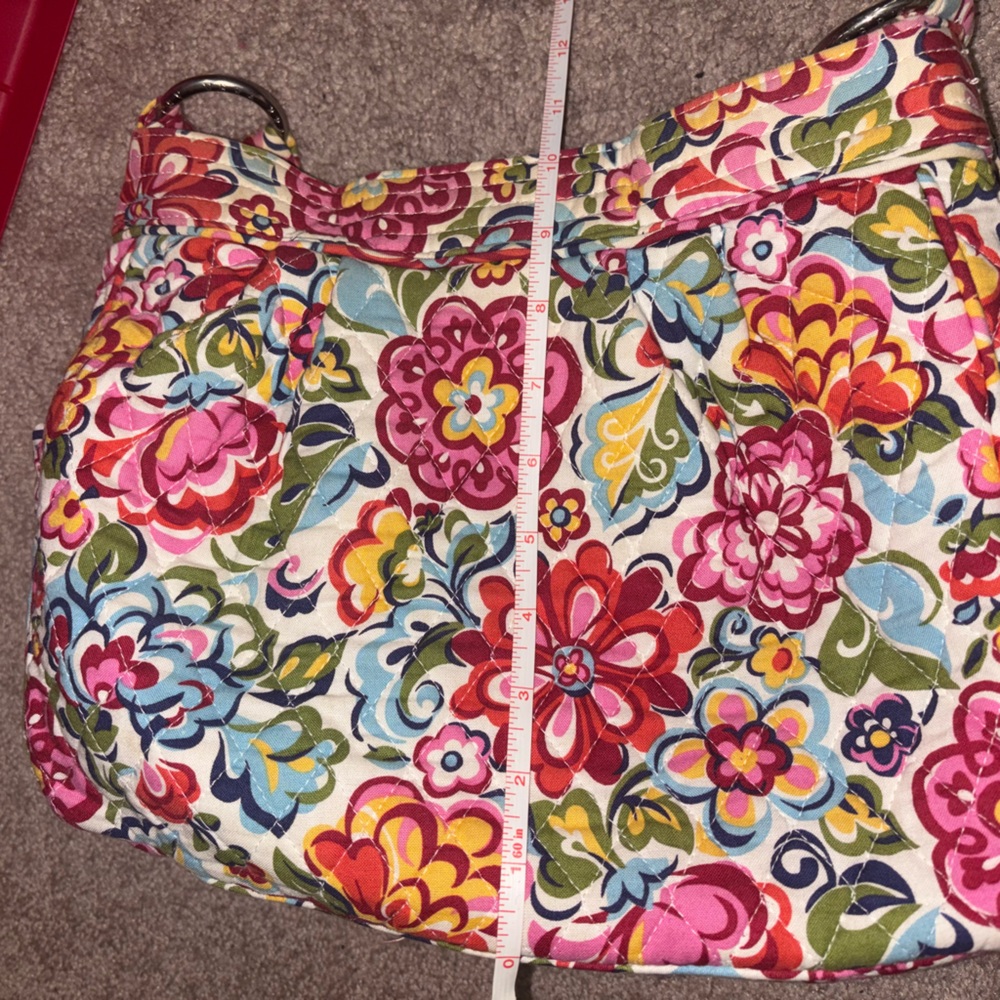 Vera Bradley Hope Garden Shoulder Tote - Picture 8 of 10